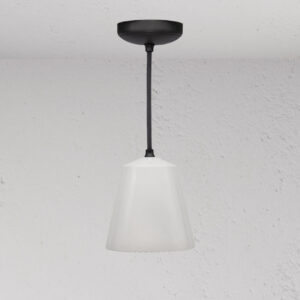 Richmond średnia lampa wisząca z delikatną porcelaną – Brąz
