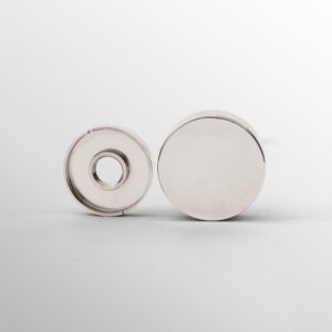 EU Dimmer Knob 35mm – Polerowany nikiel