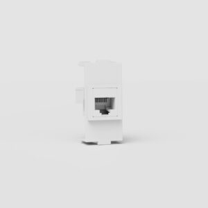Moduł keystone RJ45, Biały