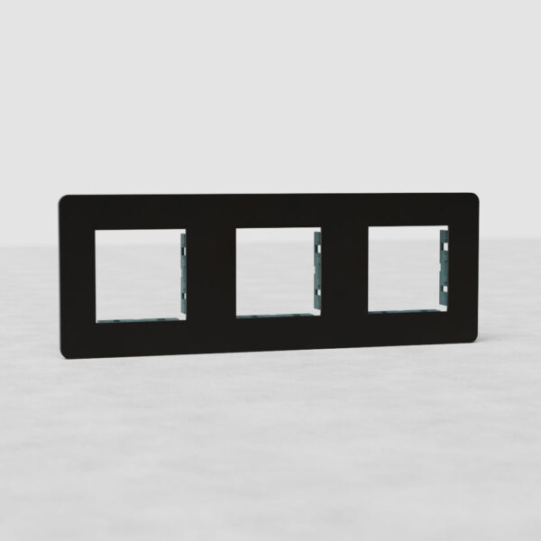 Grove Potrójna ramka modułowa 45 mm – Brąz