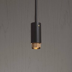 Lampa wisząca Exhaust Linear Grafitowy – Złoty