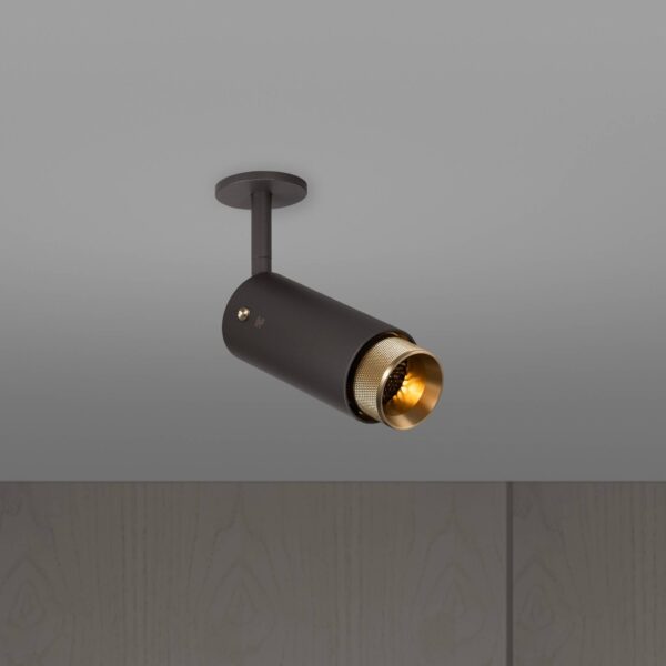 Reflektor Exhaust Cross Grafitowy – Złoty