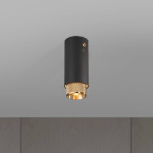 Lampa sufitowa Exhaust Cross Grafitowy – Złoty