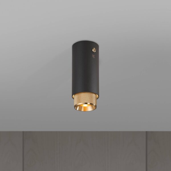 Lampa sufitowa Exhaust Cross Grafitowy – Złoty
