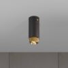 Lampa sufitowa Exhaust Linear Grafitowy – Złoty