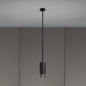 Lampa wisząca Exhaust Linear Grafitowy – Srebrny