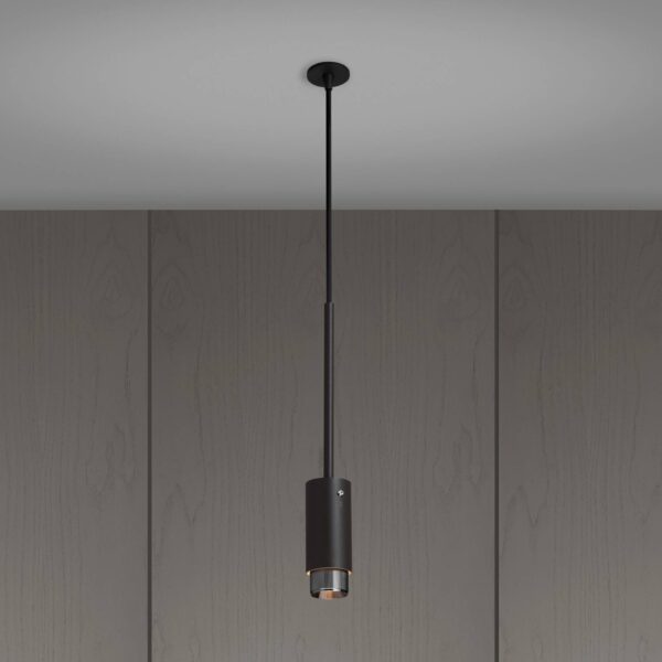 Lampa wisząca Exhaust Linear Grafitowy – Srebrny