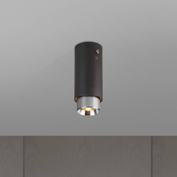 Lampa sufitowa Exhaust Linear Grafitowy – Srebrny