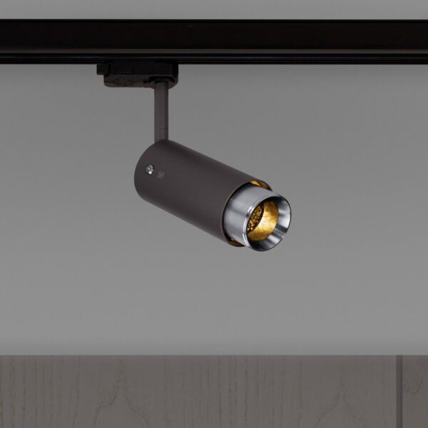 Lampa szynowa Exhaust Linear Grafitowy – Srebrny