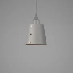 Lampa sufitowa Shade Mała Szara – Szary
